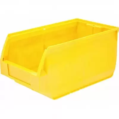 Пластиковый ящик для склада 200х230х400 (Арт.5004) (Жёлтый)